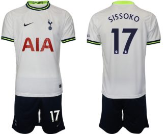 Moški Nogometni dresi Tottenham Hotspur Domači 2023 Kratek Rokav + Kratke hlače SISSOKO 17