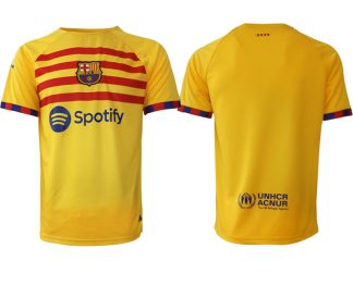 Replika Moški nogometni dresi kompleti Barcelona 2023 Kratek Rokav