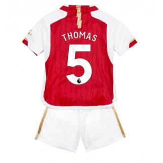 Nogometni dresi otroški Arsenal Domači 2023-24 Kratek Rokav + Kratke hlače THOMAS Partey 5 Prodaja