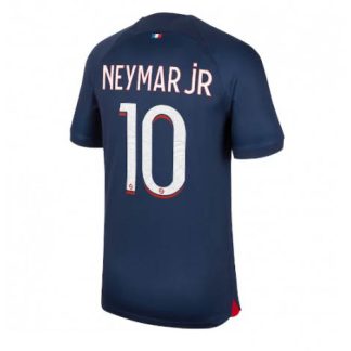 Replika Moški nogometni dresi kompleti Saint-Germain PSG Domači 23-24 Kratek Rokav Neymar Jr 10