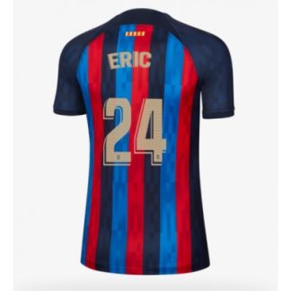 Replika Ženski nogometni dresi kompleti Barcelona Domači 2022-23 Kratek Rokav Eric Garcia 24