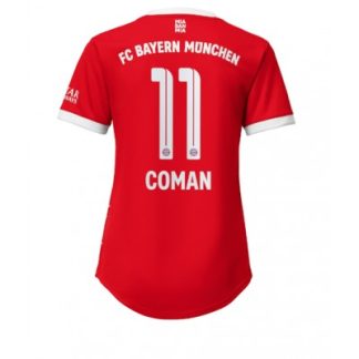Replika Ženski nogometni dresi kompleti Bayern Munich Domači 2022-23 Kratek Rokav Kingsley Coman 11