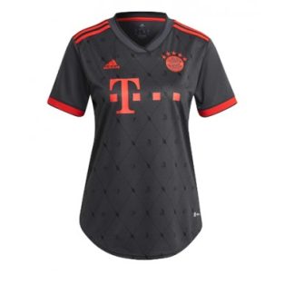 Replika Ženski nogometni dresi kompleti Bayern Munich Tretji 2022-23 Kratek Rokav po naročilu