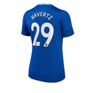Replika Ženski nogometni dresi kompleti Chelsea Domači 2022-23 Kratek Rokav Kai Havertz 29