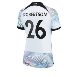 Replika Ženski nogometni dresi kompleti Liverpool Gostujoči 2022-23 Kratek Rokav Andrew Robertson 26