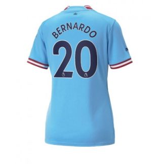 Replika Ženski nogometni dresi kompleti Manchester City Domači 2022-23 Kratek Rokav Bernardo Silva 20