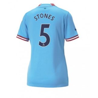 Replika Ženski nogometni dresi kompleti Manchester City Domači 2022-23 Kratek Rokav John Stones 5
