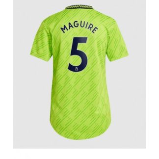 Replika Ženski nogometni dresi kompleti Manchester United 2022-23 Kratek Rokav Harry Maguire 5