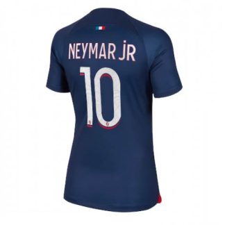Replika Ženski nogometni dresi kompleti Paris Saint-Germain PSG Domači 23-24 Kratek Rokav Neymar Jr 10