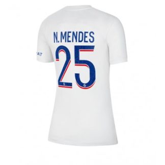 Replika Ženski nogometni dresi kompleti Paris Saint-Germain PSG Tretji 2022-23 Kratek Rokav Nuno Mendes 25