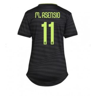 Replika Ženski nogometni dresi kompleti Real Madrid Tretji 2022-23 Kratek Rokav Marco Asensio 11