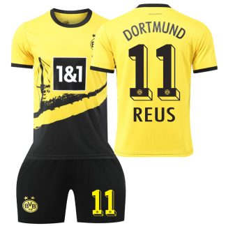 Otroški Nogometni dresi Borussia Dortmund Domači 2023-24 Kratek Rokav + Kratke hlače REUS 11