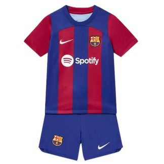 Otroški Nogometni dresi kompleti Barcelona Domači 2023-24