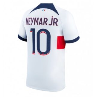 Paris Saint-Germain Moški Nogometni dresi PSG Gostujoči 2023-24 Kratek Rokav Neymar Jr 10