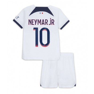 Paris Saint-Germain Otroški Nogometni dresi kompleti PSG Gostujoči 2023-24 Neymar Jr 10