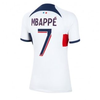 Kylian Mbappe #7 Ženski Nogometni dresi Paris Saint-Germain PSG Gostujoči 2023-24 prodaja