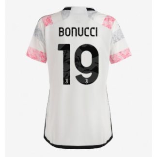 Novo Ženski Nogometni dresi Juventus Gostujoči 2023-24 Kratek Rokav Leonardo Bonucci 19