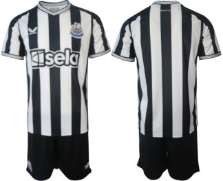 Poceni Moški Nogometni dresi Newcastle United Domači 2023 2024 Kratek Rokav + Kratke hlače