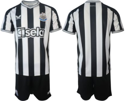 Poceni Moški Nogometni dresi Newcastle United Domači 2023 2024 Kratek Rokav + Kratke hlače