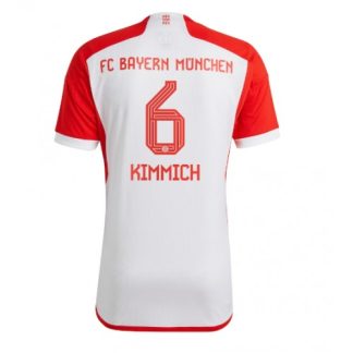 Poceni Moški Nogometni dresi Bayern Munich Domači 2023-2024 Kratek Rokav Joshua Kimmich 6