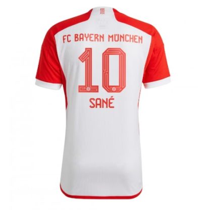 Poceni Moški Nogometni dresi Bayern Munich Domači 2023-2024 Kratek Rokav Leroy Sane 10