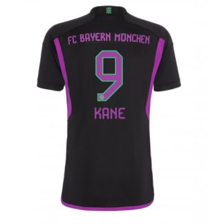 Poceni Moški Nogometni dresi Bayern Munich Gostujoči 2023-2024 Kratek Rokav tisk Harry Kane 9