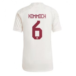 Poceni Moški Nogometni dresi Bayern Munich Tretji 2023-2024 Kratek Rokav tisk Joshua Kimmich 6