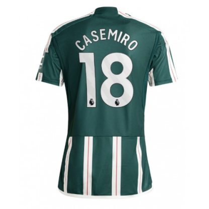 Poceni Moški Nogometni dresi Manchester United Gostujoči 2023-24 Kratek Rokav z imenom Casemiro 18