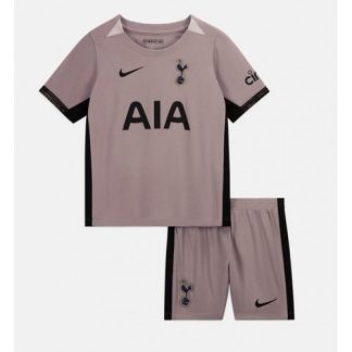 Poceni Otroški Nogometni dresi Tottenham Hotspur Tretji 2023-2024 Kratek Rokav + Kratke hlače