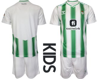 kje kupiti Otroški Nogometni dresi za otroke kompleti Real Betis Domači 2023-24