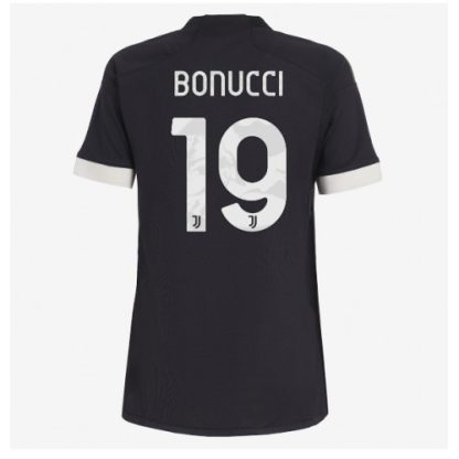 Kupiti Ženski Nogometni dresi Juventus Tretji 2023-24 Kratek Rokav Leonardo Bonucci 19
