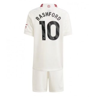 Prodaja Otroški Nogometni dresi Manchester United kompleti Tretji 2023-24 tisk Marcus Rashford 10