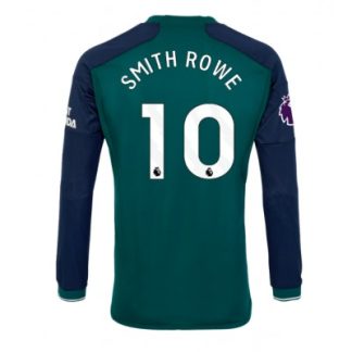 Poceni Moški Nogometni dresi Arsenal Tretji 2023-24 Dolgi Rokav Emile Smith Rowe 10