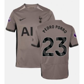 Poceni Moški Nogometni dresi Tottenham Hotspur Tretji 2023-24 Kratek Rokav Pedro Porro 23