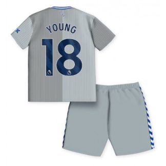 Kupiti Otroški Nogometni dresi kompleti Everton Tretji 2023-2024 Ashley Young 18