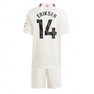 Novo prodajo Otroški Nogometni dresi kompleti Manchester United Tretji 2023-24 Christian Eriksen 14