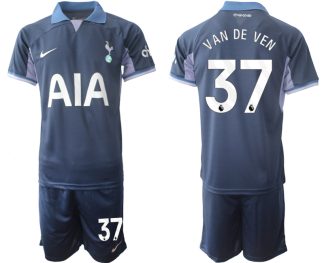 Poceni Moški Nogometni dresi Tottenham Hotspur Gostujoči 2023-2024 Micky van de Ven 37