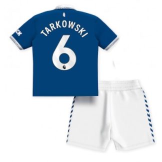 Poceni Otroški Nogometni dresi kompleti Everton Domači 2023-2024 James Tarkowski 6