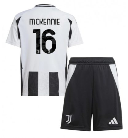Poceni Nogometni dresi kompleti za otroke Juventus Domači 2024-25 Weston McKennie 16