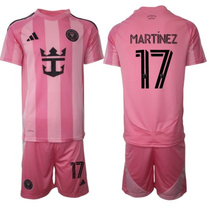 Moški Nogometni dresi za nogomet Inter Miami CF Domači 2025-26 Josef Martínez 17