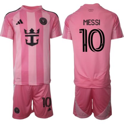 Moški Nogometni dresi za nogomet Inter Miami CF Domači 2025-26 Lionel Messi 10
