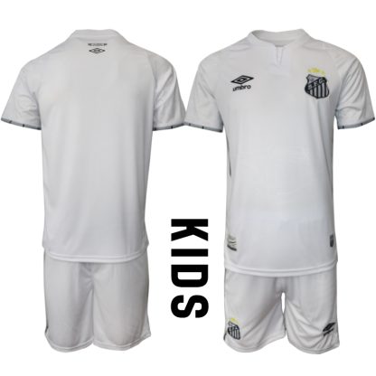 Pocen Otroški Nogometni Dresi kompleti za otroke FC Santos 2025-26