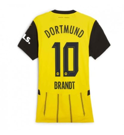 Ženski Nogometni dresi Borussia Dortmund Domači 2024-25 Kratek Rokav z imenom Julian Brandt 10