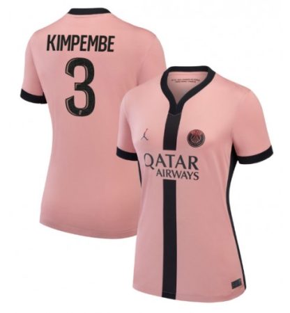 Ženske Nogometni dresi Paris Saint-Germain PSG Tretji 2024-25 Kratek Rokav tisk Presnel Kimpembe 3