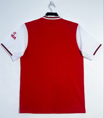Moški Retro Nogometni dresi za nogomet Arsenal Domači 2019-20 rdeča bela Kratek Rokav