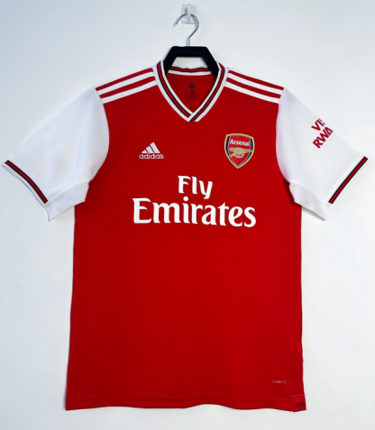 Moški Retro Nogometni dresi za nogomet Arsenal Domači 2019-20 rdeča bela Kratek Rokav