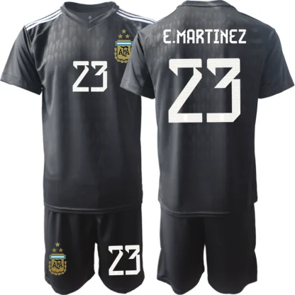 Otroški Nogometni dresi za otroke Argentina 2025-26 Emiliano Martinez 23