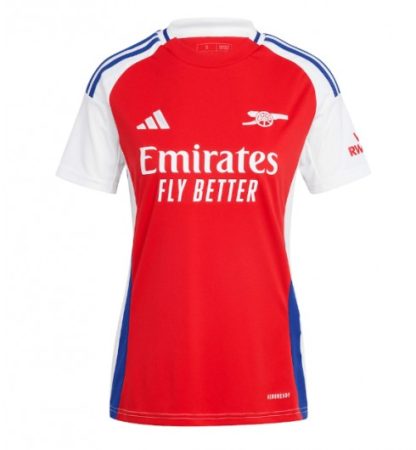 Ženski Nogometni dresi nogomet Arsenal Domači 2024-25 Kratki rokavi