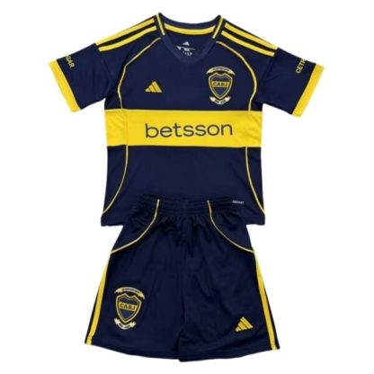 Poceni Otroški Nogometni Dresi kompleti Boca Juniors Domači 2025/26