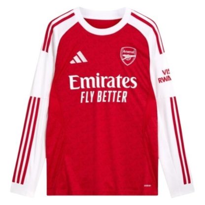 Nogometni dresi Arsenal Domači 2025-26 Moški Dolgi Rokav Martin Ødegaard 8